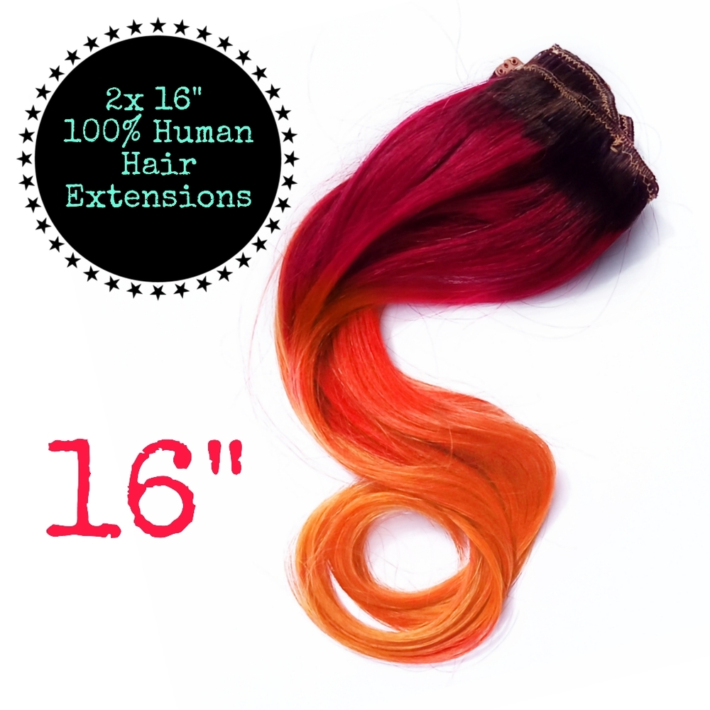 Gorgeous Phoenix Fire Summer 100% Human Hair Extensions